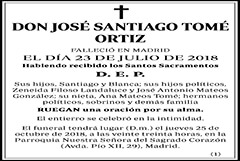José Santiago Tomé Ortiz